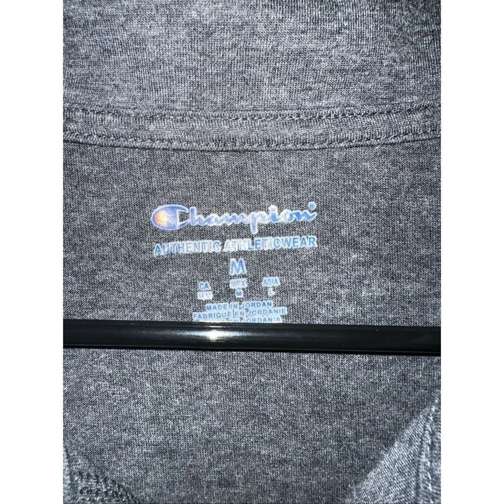 Champion Texas Longhorns Quarter Zip Pullover Men’s Medium Gray College Vault